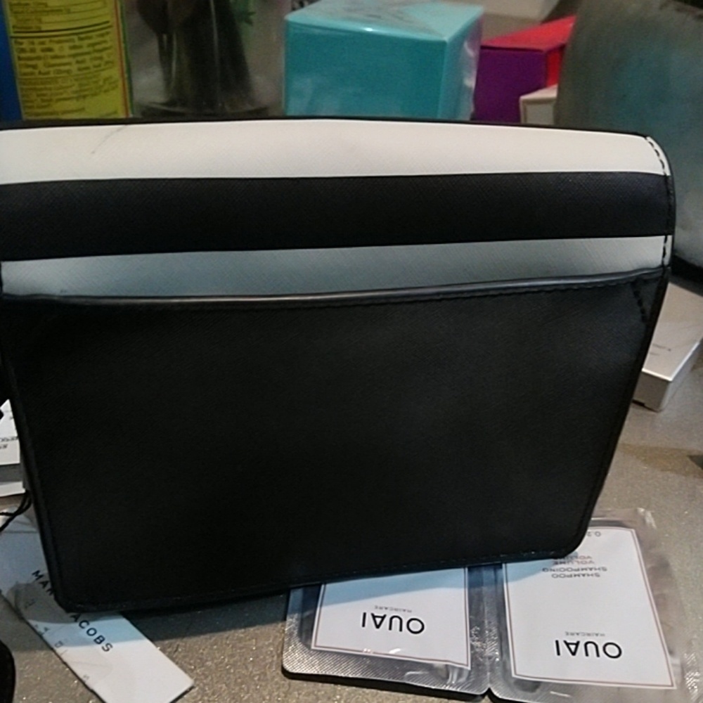 Marc Jacobs Stripe Saffiano Leather Crossbody NWT - Picture 3 of 3